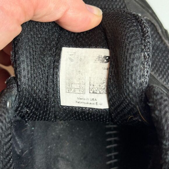 New Balance 990V5 Shoes Mens 9 Black USA Made Dad Casual Running Mowing Outdoors - Picture 9 of 11